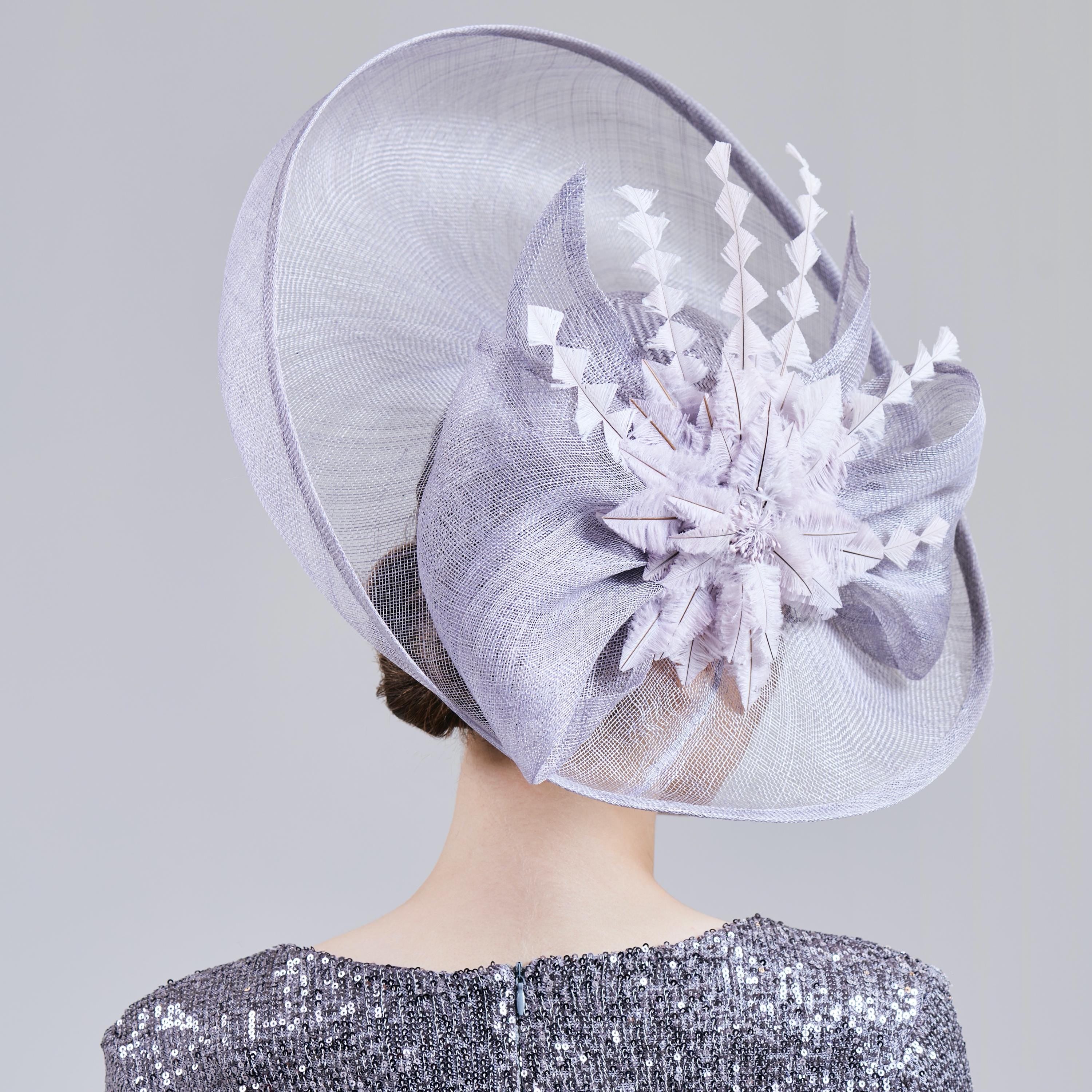 Sophisticated Fascinator Kentucky Derby Hat for Women with Creative Trim